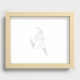 YOU ARE BEAUTIFUL Recessed Framed Print