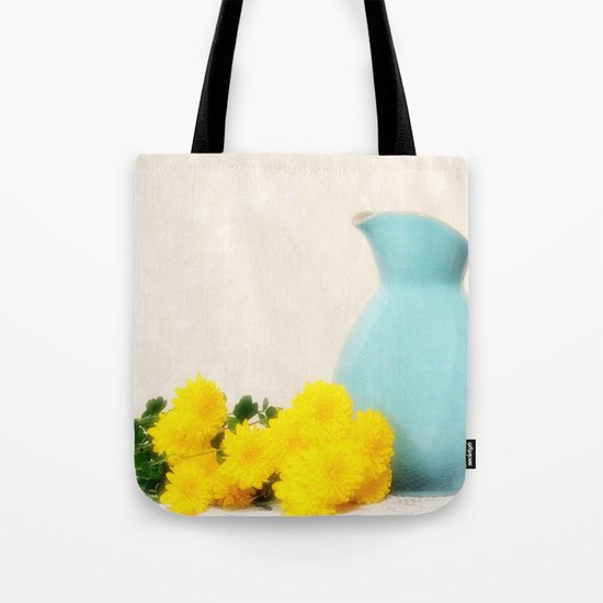 The Yellow Mums Tote Bag