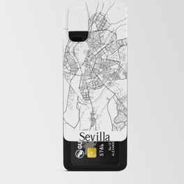 Sevilla city map Android Card Case