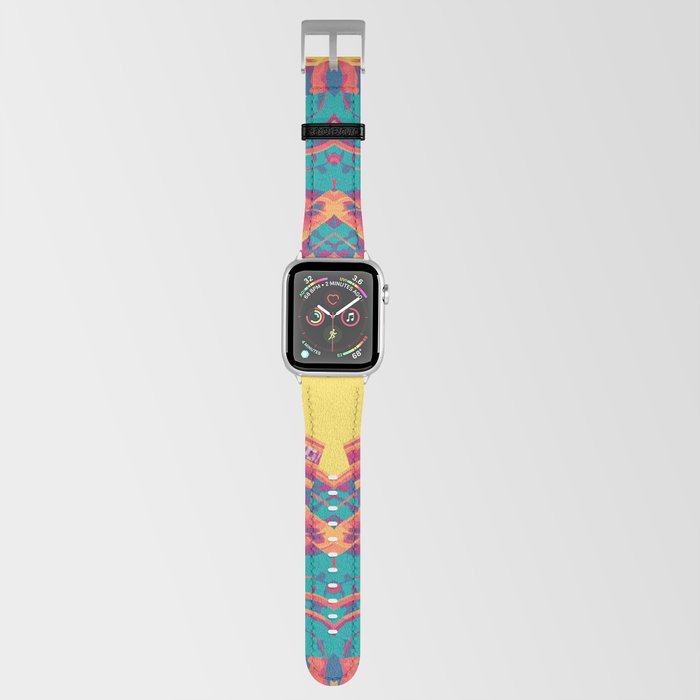 Yellow Flower 1 - Mosaic Texture Apple Watch Band