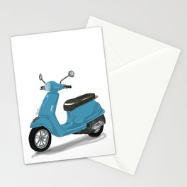 not only a scooter Stationery Cards