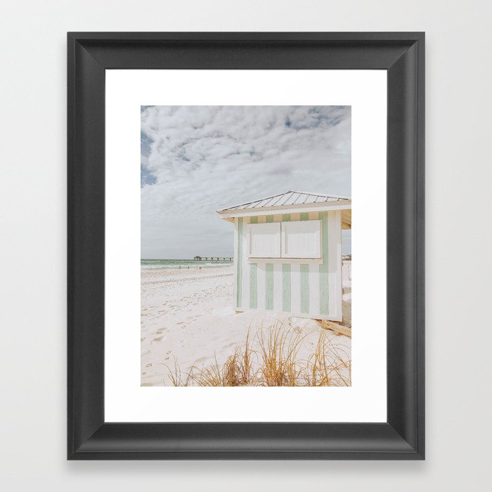 summer beach xxiii Framed Art Print