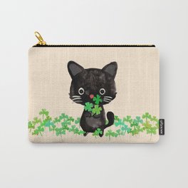 The Luckiest Cat Carry-All Pouch
