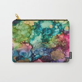 Abstract Design of Explosive Colors Carry-All Pouch