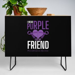 Purple For Friend November Pancreatic Cancer Credenza