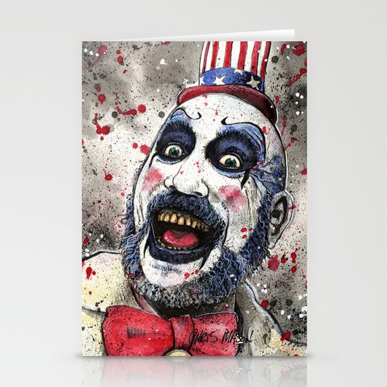 Captain Spaulding -The Devil's Rejects Stationery Cards