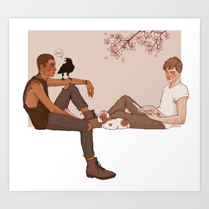 Raven Boys Art Print By Vulcains Society6