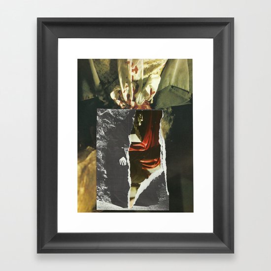 Melt Framed Art Print