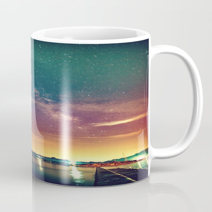 Milky Way Colorful Sunset Coffee Mug