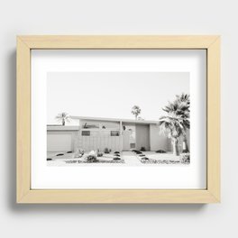 Palm Springs III Recessed Framed Print