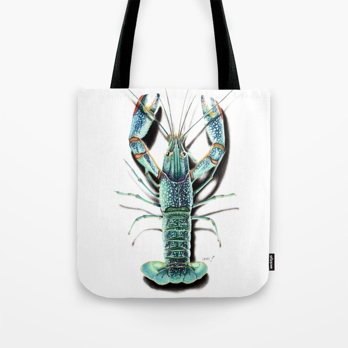 Red Clawed Crayfish Tote Bag