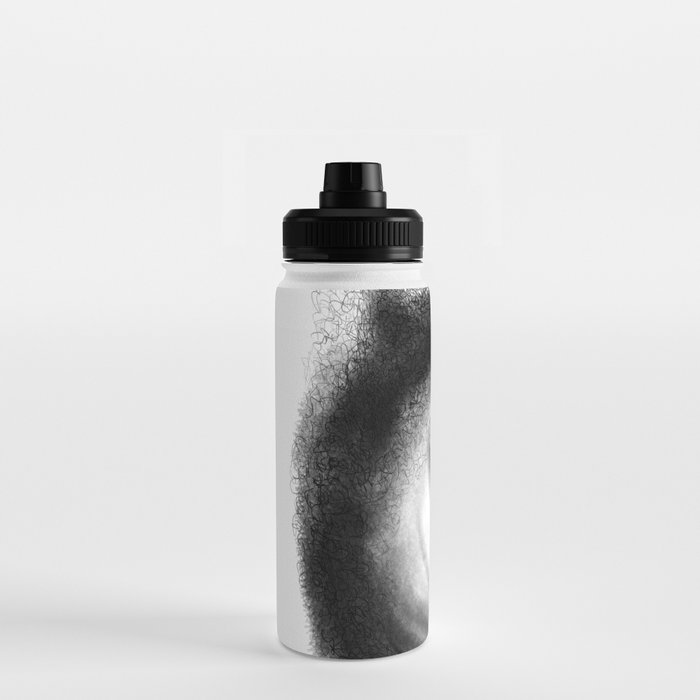 Dick #9 Water Bottle by MoniqueAdelaide