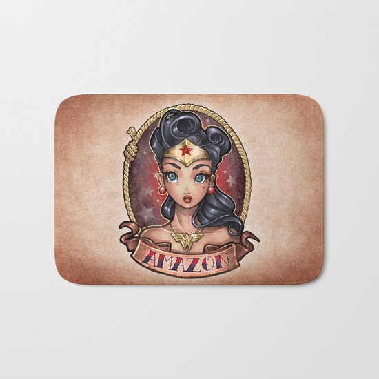 Amazon Pinup Bath Mat