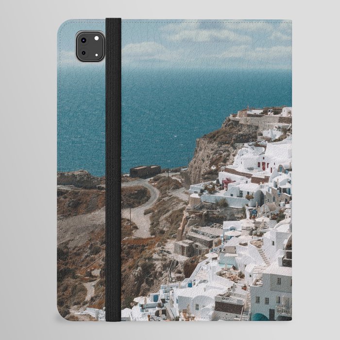 Santorini Greece iPad Folio Case