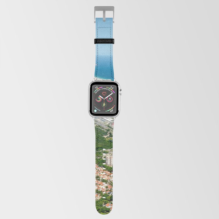 Brazil Photography - Overview Over Bertioga By The Blue Ocean Shore Apple Watch Band