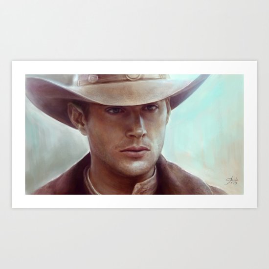 Dean Winchester from Supernatural Art Print