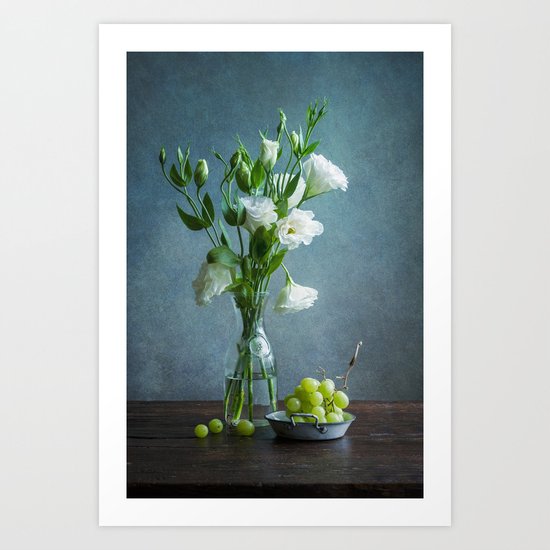 Lisianthus Art Print
