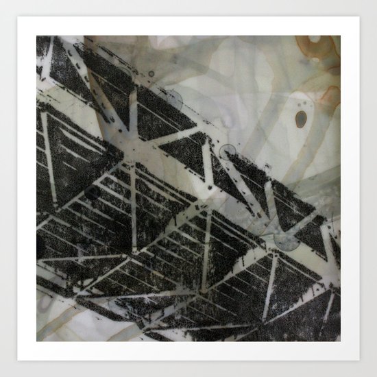 Bay Bridge Deck Art Print
