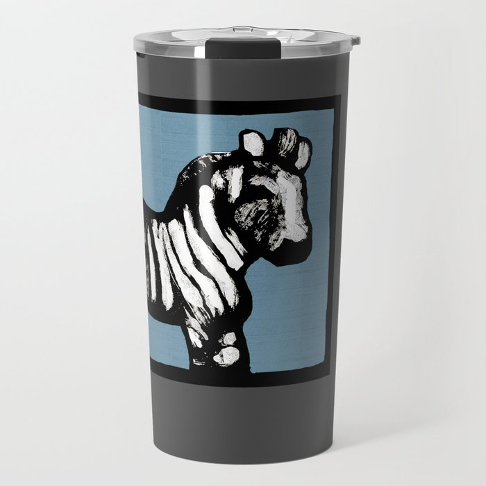 zebra Travel Mug