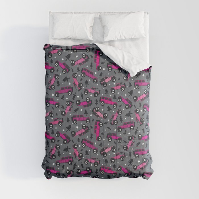 Off-Road Adventure (Tuscadero/Pink) Comforter