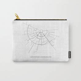 Amsterdam Underground Map Carry-All Pouch