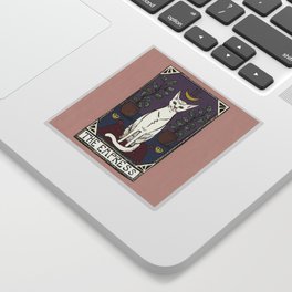 The Empress Tarot Cat Sticker