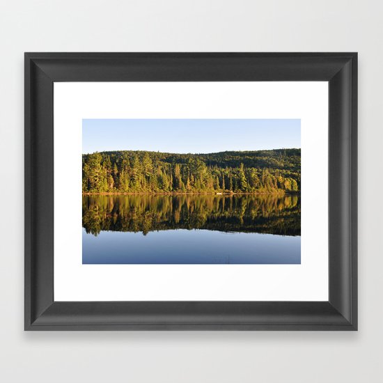 The lake Framed Art Print