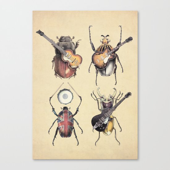 Meet the Beetles Canvas Print
