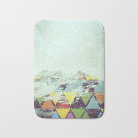 Triangle Mountain Bath Mat