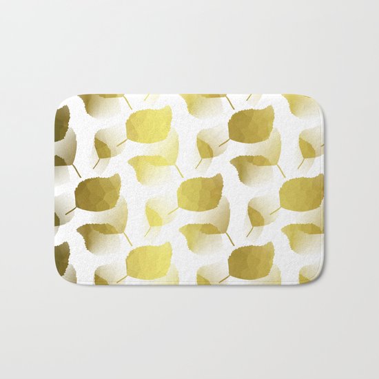 Golden Cascade Bath Mat