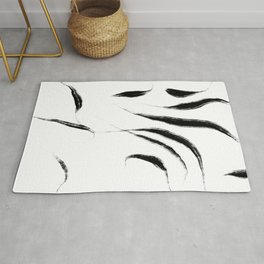 Lightness 1. Minimal Painting. Area & Throw Rug