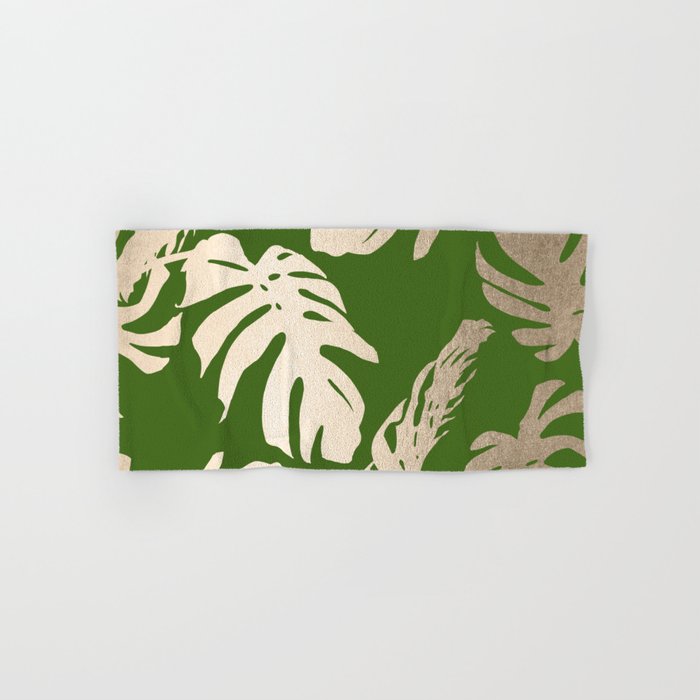 Palm leaf hand clearance towel