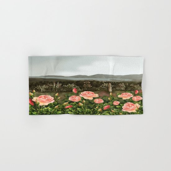 Le Rose Hand & Bath Towel