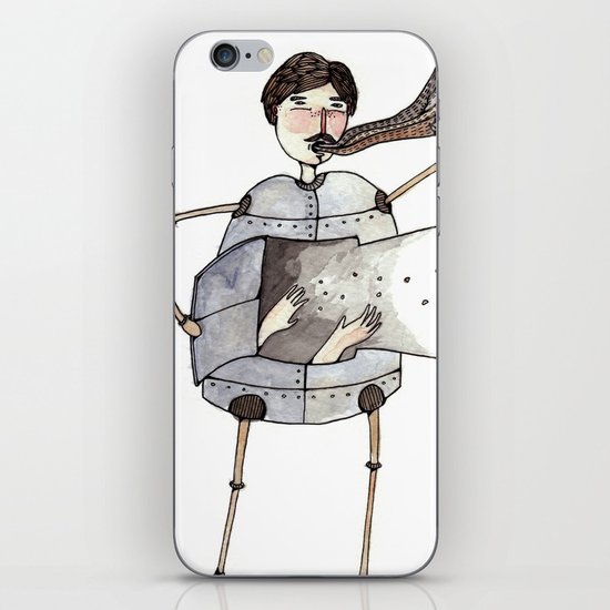 Robot Magic iPhone & iPod Skin