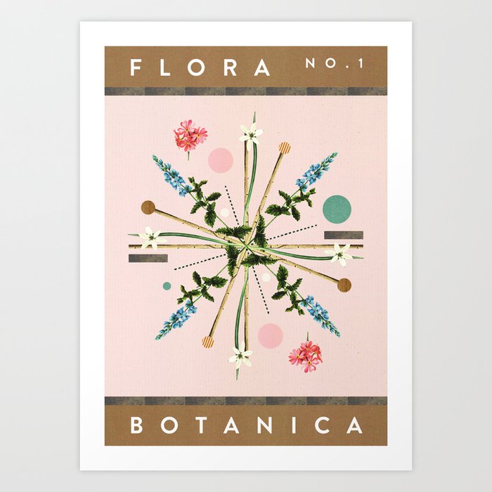 Flora Botanica No.1 Art Print