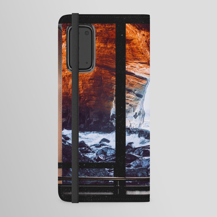 Window to the Cave Android Wallet Case