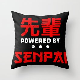 Senpai Throw Pillow
