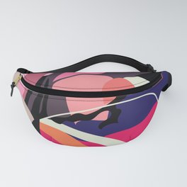 Floral Abstract bloom Fanny Pack