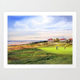 Royal Liverpool Golf Course Hoylake Art Print