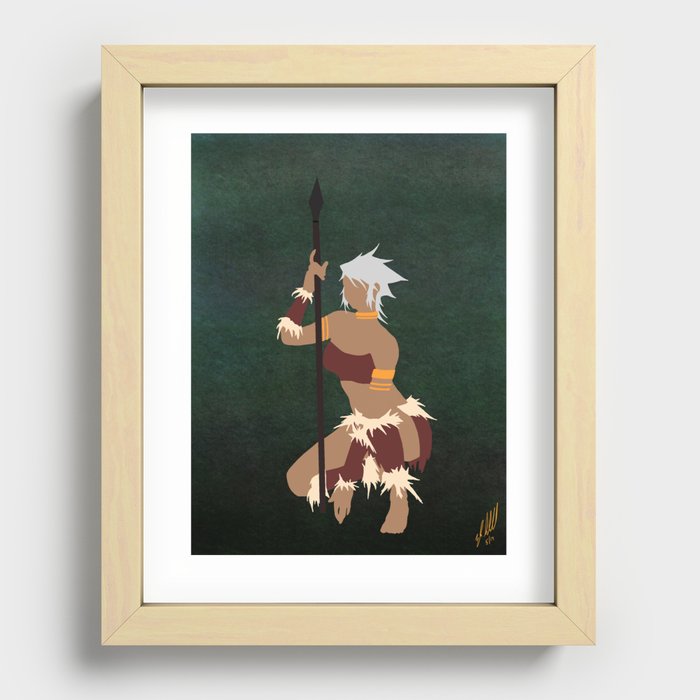 Huntress Recessed Framed Print