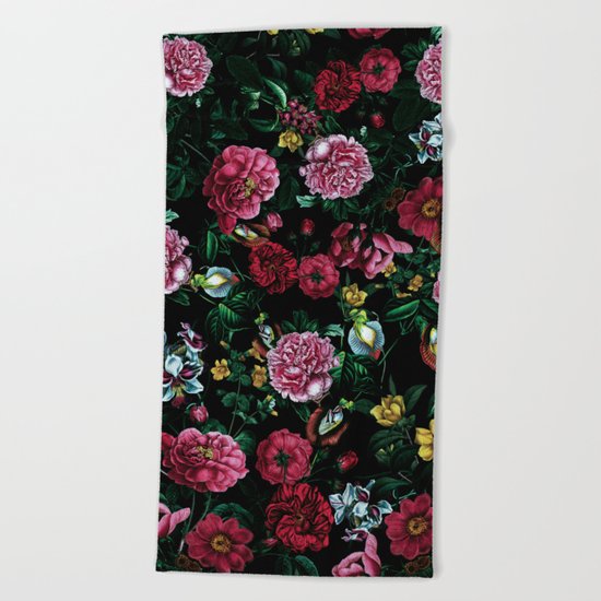 Botanical Garden IX Beach Towel