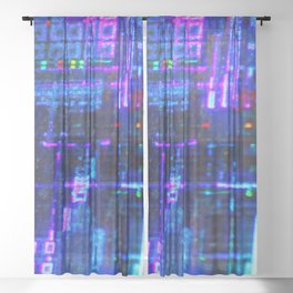 Vibrant Sheer Curtain