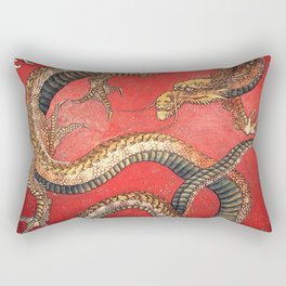 HOKUSAI DRAGON Rectangular Pillow