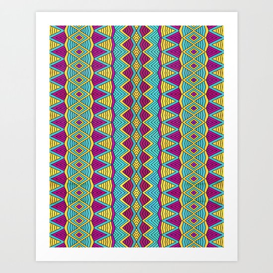 Tribal Entity Art Print