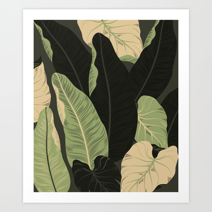 Tropical Summer 009 Art Print