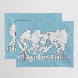 SWAT Charlie Mike Continue Mission Placemat