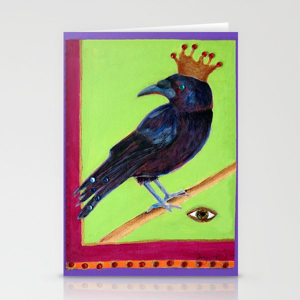 King Crow Stationery Cards