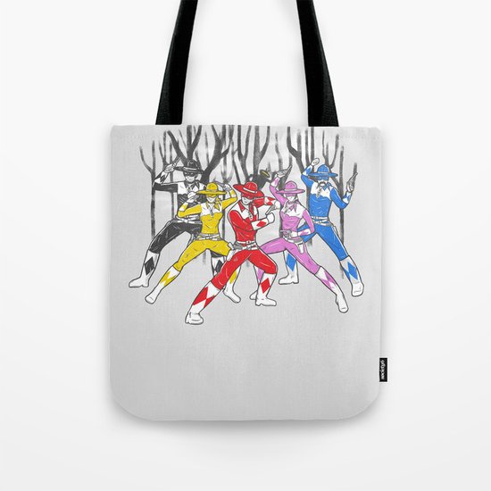 Mighty Morphing Lone Rangers Tote Bag