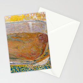 Pierre Bonnard - La Grande Baignoire Stationery Card