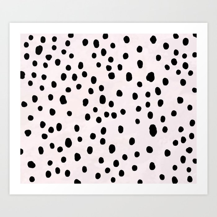 Dalmatian Spots Large Art Print